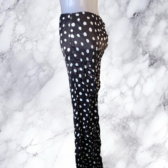 MAJORELLE Fiammetta Maxi Skirt Black & White Dot - Picture 10 of 12